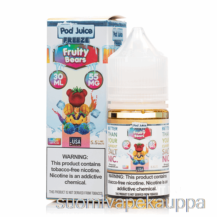 Vape Netistä Pakaste Hedelmäiset Karhut - Palkomehu - 30ml 35mg